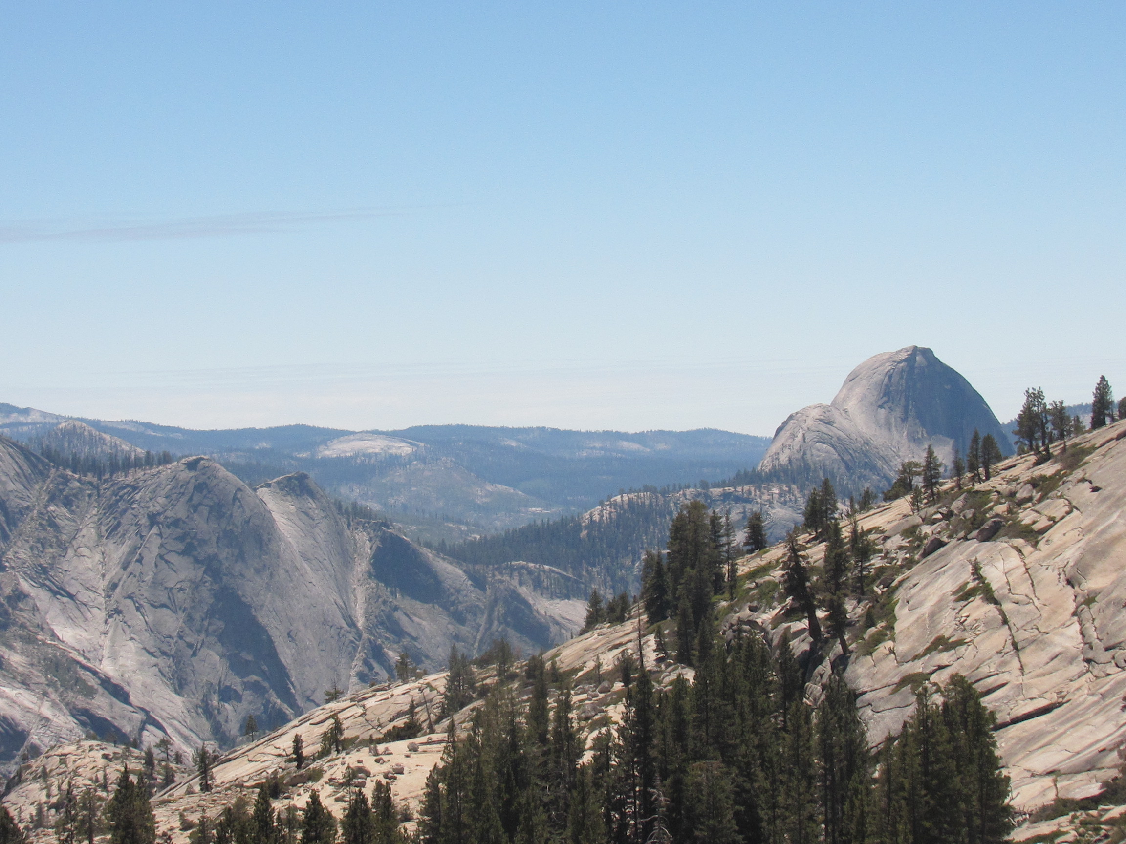 Half Dome, view from back